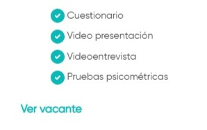 infografía de pasos de vacantes 